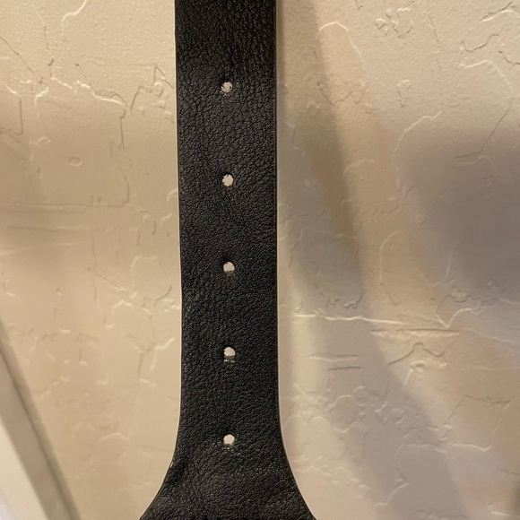 BLACK Silver Belt High Waist Rhinestone Beaded Studded Women’s Medium 28-31”. - Picture 11 of 16